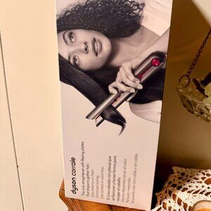 Dyson Corrale Cordless Hair Straightener Nickel Fuchsia New In Box